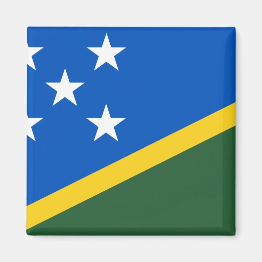 ソロモン諸島旗 マグネット (正面)