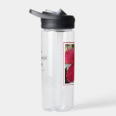 ソロモン・バイブル詩のピンクの花歌の写真 ウォーターボトル (右面)