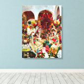 ソロラ絵画ズ – ダンス・セビリア キャンバスプリント (インサイチュ (ウッドフロア))