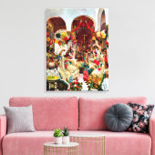 ソロラ絵画ズ – ダンス・セビリア キャンバスプリント (インサイチュ (リビング))