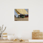 ソロラ – アングルボート漁師バレンシア1910 ポスター (キッチン)