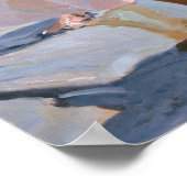 ソロラ – バスタブの時間，バレンシア ポスター (角)