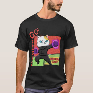 ソロレベルアップ レトロポスター Tシャツ