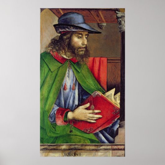 ソロンポートレートc.1475 ポスター (正面)