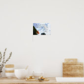 ソロー引用文ハピネス ポスター (キッチン)