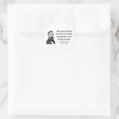 ソロー引用文8b ラウンドシール (バッグ)