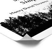 ソロー引用文 – ポスター (角)