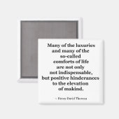 ソロー引用文 マグネット (正面/裏面)