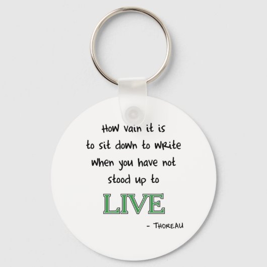 ソロー書オン キーホルダー (正面)