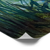 ソロー魚釣りアットワルデン池by N. C. Wyeth ポスター (角)