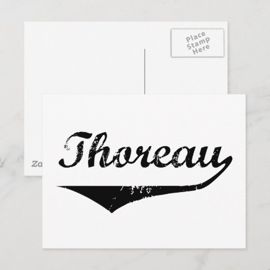 ソロー ポストカード (正面/裏面)