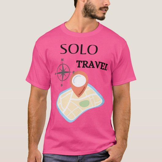 ソロ旅行 Tシャツ (正面)