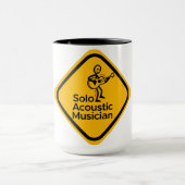 ソロ音響ミュージシャンマグイエロー マグカップ (中央)