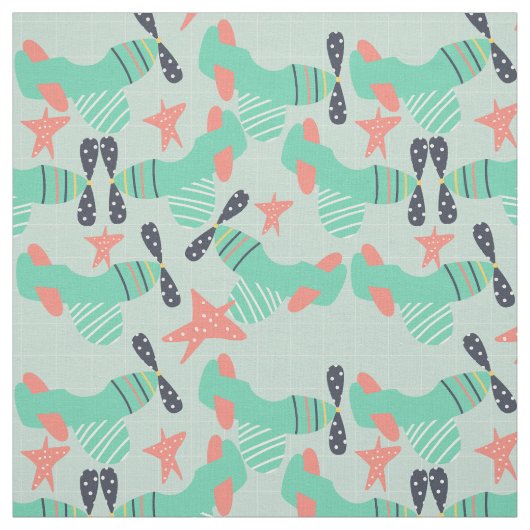 ソロ飛んでいる飛行機織物 ファブリック (見本)