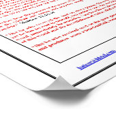 ソワーの寓話 ポスター (角)