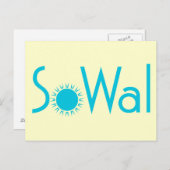 ソワールサウスウォルトンカウンティと太陽 ポストカード (正面/裏面)