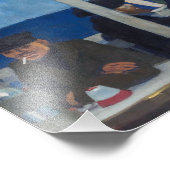 ソワールブルー |エドワード・ホッパー | フォトプリント            (角)