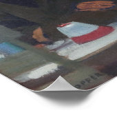 ソワールブルー |エドワード・ホッパー | ポスター (角)