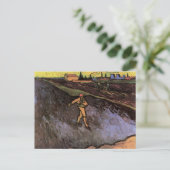 ソワー:ヴィンセント・ヴァン・ゴッホによるアーレス郊外 ポストカード (スタンド正面)