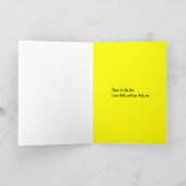 ソンやる気を起こさせる誕生日カード カード (内部)