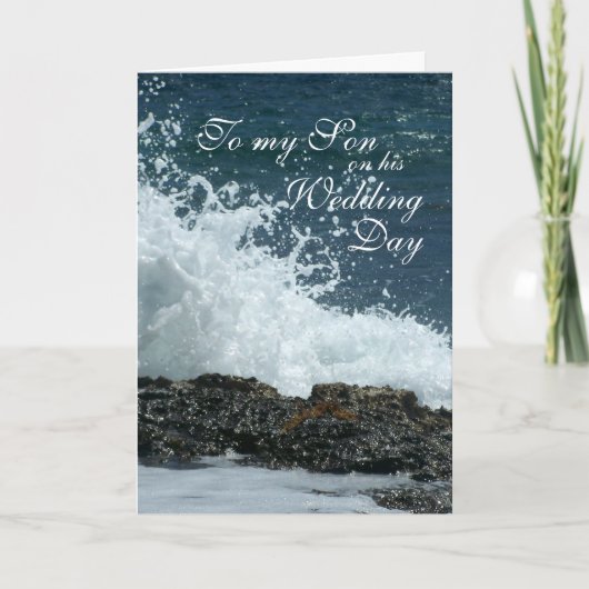 ソンウェディングの日 カード (正面)