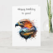 ソンエエレガントグル用ハッピーバースデーカード カード (正面)