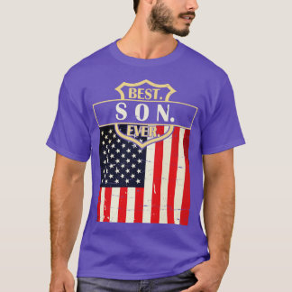 ソンエ最高のバー幸せな父親夏休み Tシャツ