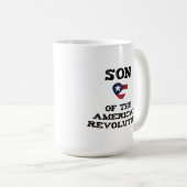 ソンオブザアメリカ革命USAスターイーグルパパ コーヒーマグカップ (正面右)