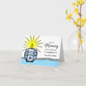 ソンカスタムヤールゼイット命日 カード (黄色い花)