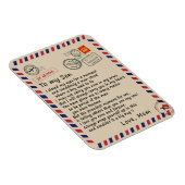 ソンギフト|お母さんから息子への愛の手紙 マグネット (右側)