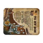 ソンギフト |パパからの息子への手紙 マグネット