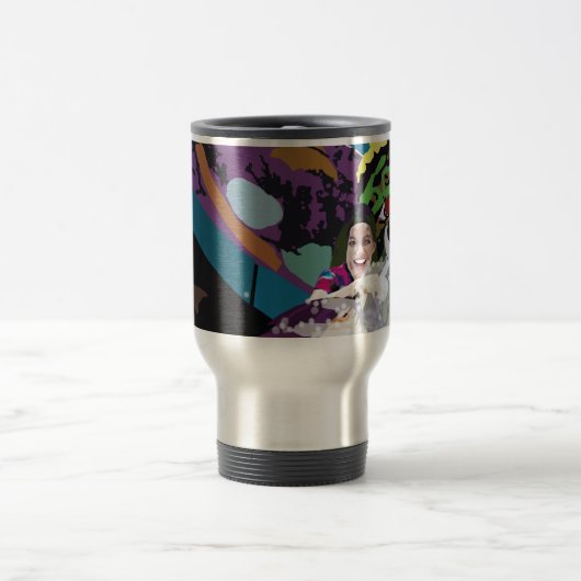 ソンクランタイ文化水スプラッシュ夏フェスティバル トラベルマグ (中央)