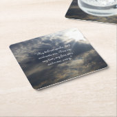 ソングオブソングス2:10スクエア紙コースター スクエアペーパーコースター (アングル)