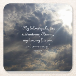 ソングオブソングス2:10スクエア紙コースター スクエアペーパーコースター