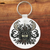 ソングオブ至グリーンマンキーチェーン キーホルダー (正面)