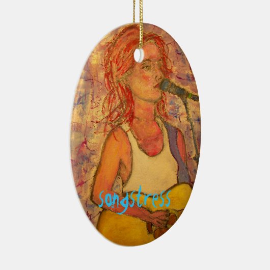 ソングストレスアートデザイン セラミックオーナメント (右)