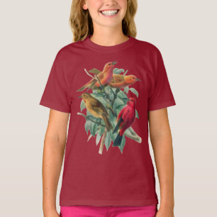 ソングバカラフルーズとグリーン葉ズ Tシャツ