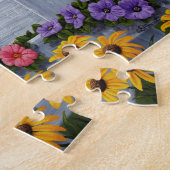 ソングバカラフルードイン春フラワーガーデン ジグソーパズル (側面)
