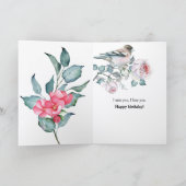 ソングバード詩 カード (内部)