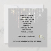 ソングバード誕生日招待状 カード (裏面)