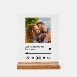 ソングプラーク記念日カップル記念 アクリルサイン