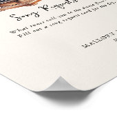 ソングリクエストヴィンテージ蓄音機結婚の ポスター (角)