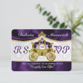 ソングリクエスト付きのロイヤルフェアリーテイルの招待状 招待状 (スタンド正面)