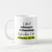 ソングリラップのーリマおもしろいライムグリーンモダンタイポグラフィ コーヒーマグカップ (左)