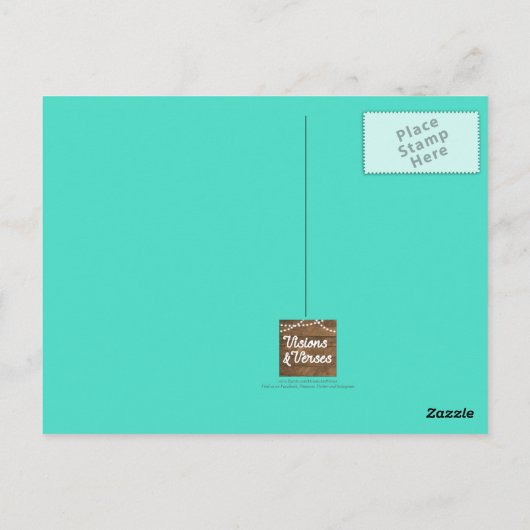 ソングレースポストカードを感動的使う ポストカード (裏面)