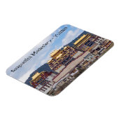 ソンザンリンチベット修道院 – 雲南省中国 マグネット (左側)