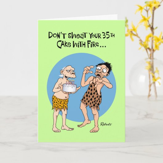 ソンズ35誕生日 カード (黄色い花)