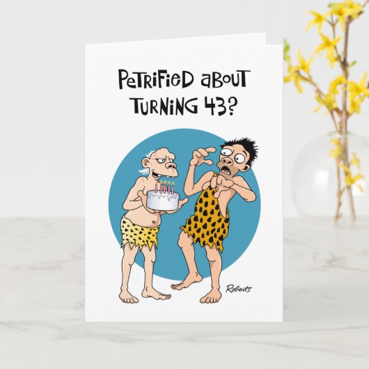 ソンズ43誕生日 カード (黄色い花)