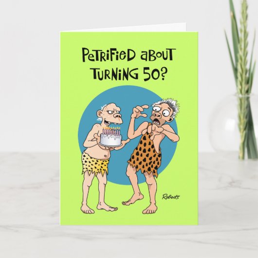 ソンズ50番誕生日カード カード (正面)