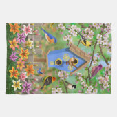 ソンバーズリガーデンバードハウス キッチンタオル (横)